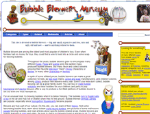 Tablet Screenshot of bubbleblowers.com